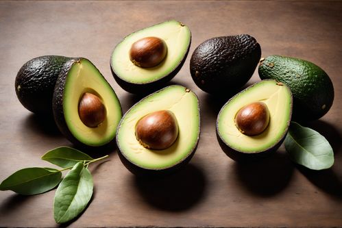 绿意盎然 丝滑生鲜牛油果美食摄影图赏